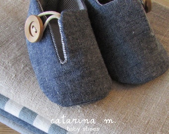 baby SHOE SEWING PATTERN * Model n.2 (+ two variants) * Catarina M. (English - Centimeter+Inches) pdf
