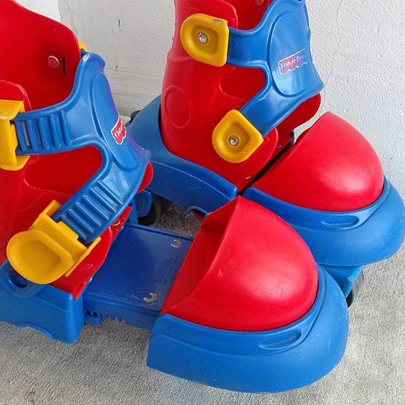 Vintage children's adjustable skates Fisher Price MATTEL