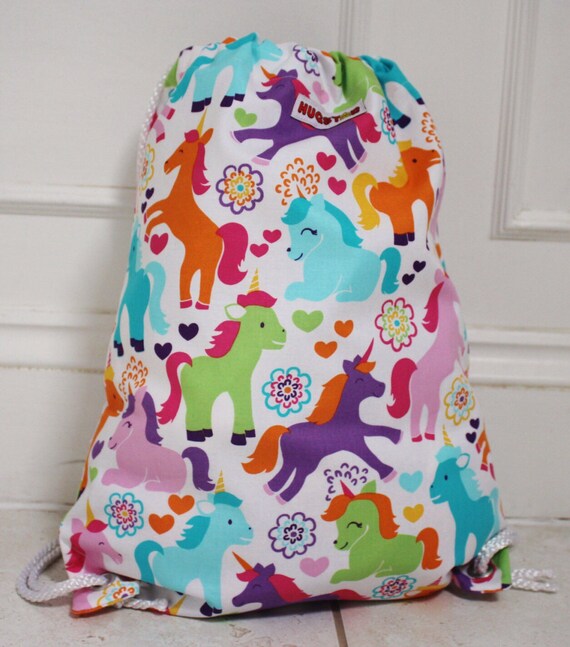unicorn swimming bag