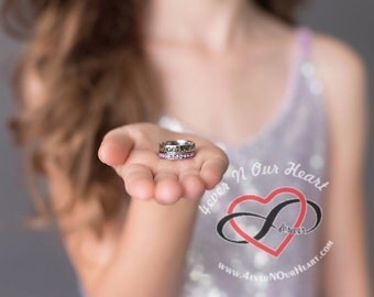 Personalized Name Ring, Hand Stamped Name Ring, silver Ring, Birthstone ring, Super Star Ring, Comfort Fit Ring, Stainless Steel Custom Ring