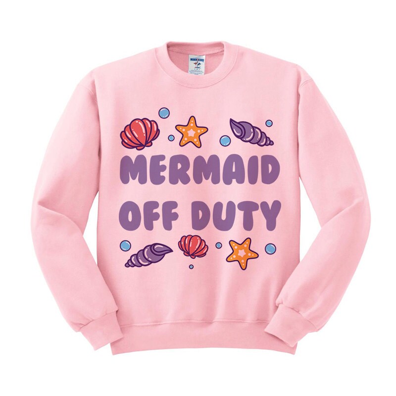 Download Crewneck Mermaid Off Duty Seashells Sweater Jumper