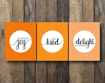 Orange Wall Decor orange wall art | etsy Orange Wall Decor orange wall art | etsy