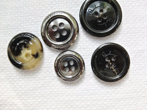 burberry buttons