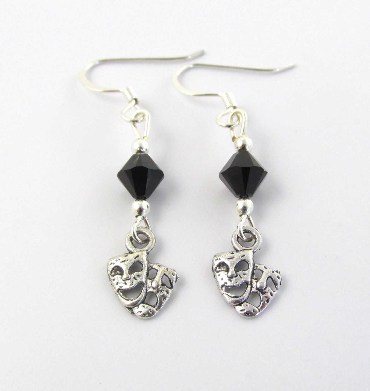 Drama Mask Earrings choose a color Drama Mask Jewelry