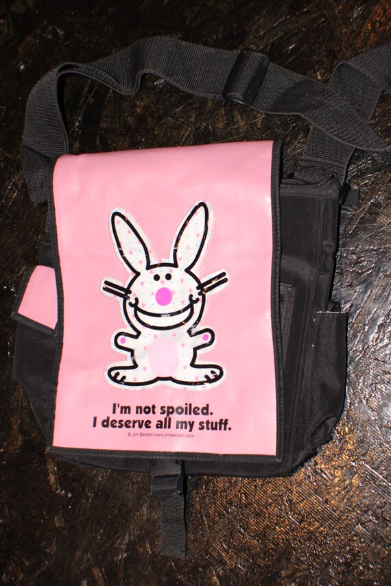 Bag pink black Jim Benton school backpack tote purse large big handbag ...