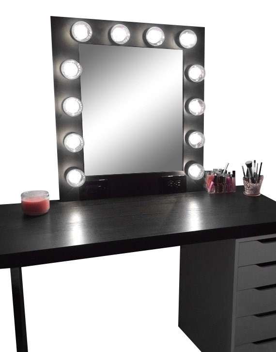 Pro Hollywood Lighted Make Up Vanity LED Mirror Kit Peel Press