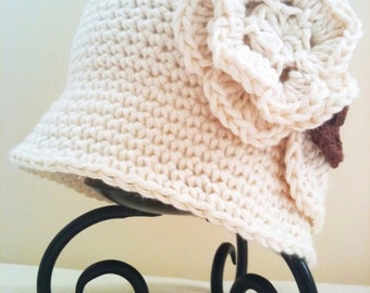 Crochet Pattern: Classic Crochet Cloche (0014) - Permission to Sell Finished Products