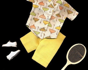 1962 Tammy #9113-2 "Tennis the Menace" Outfit