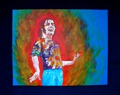 The Soulful Joe Cocker (ORIGINAL ACRYLIC PAINTING) 8" x 10" by Mike Kraus The Soulful Joe Cocker (ORIGINAL ACRYLIC PAINTING) 8" x 10" by Mike Kraus