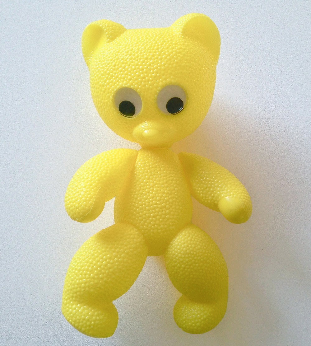 teddy bear plastic toy