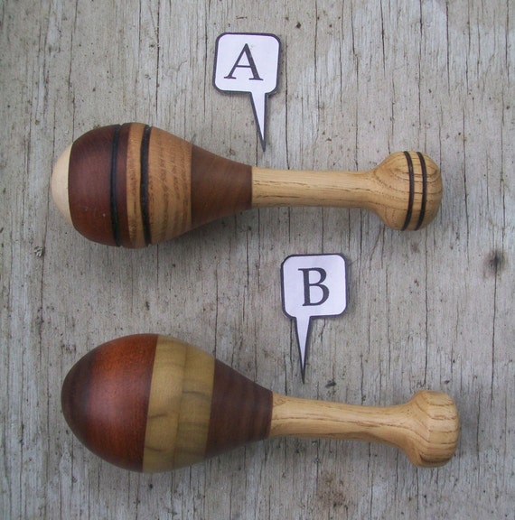 Wooden Rattle Baby Rattle Baby gift wooden toy rattle by 