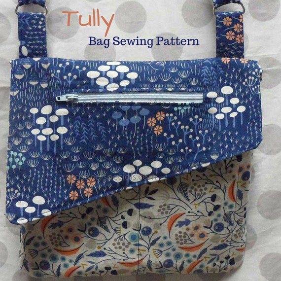 Tully Clutch and Cross Body Bag Sewing Pattern