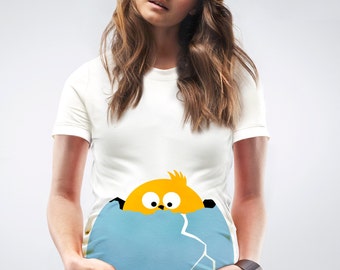 fish bowl maternity shirt