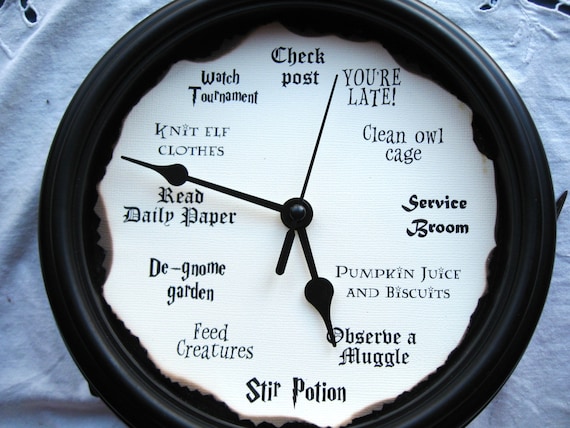 Harry Potter Clock, 8.75 inches