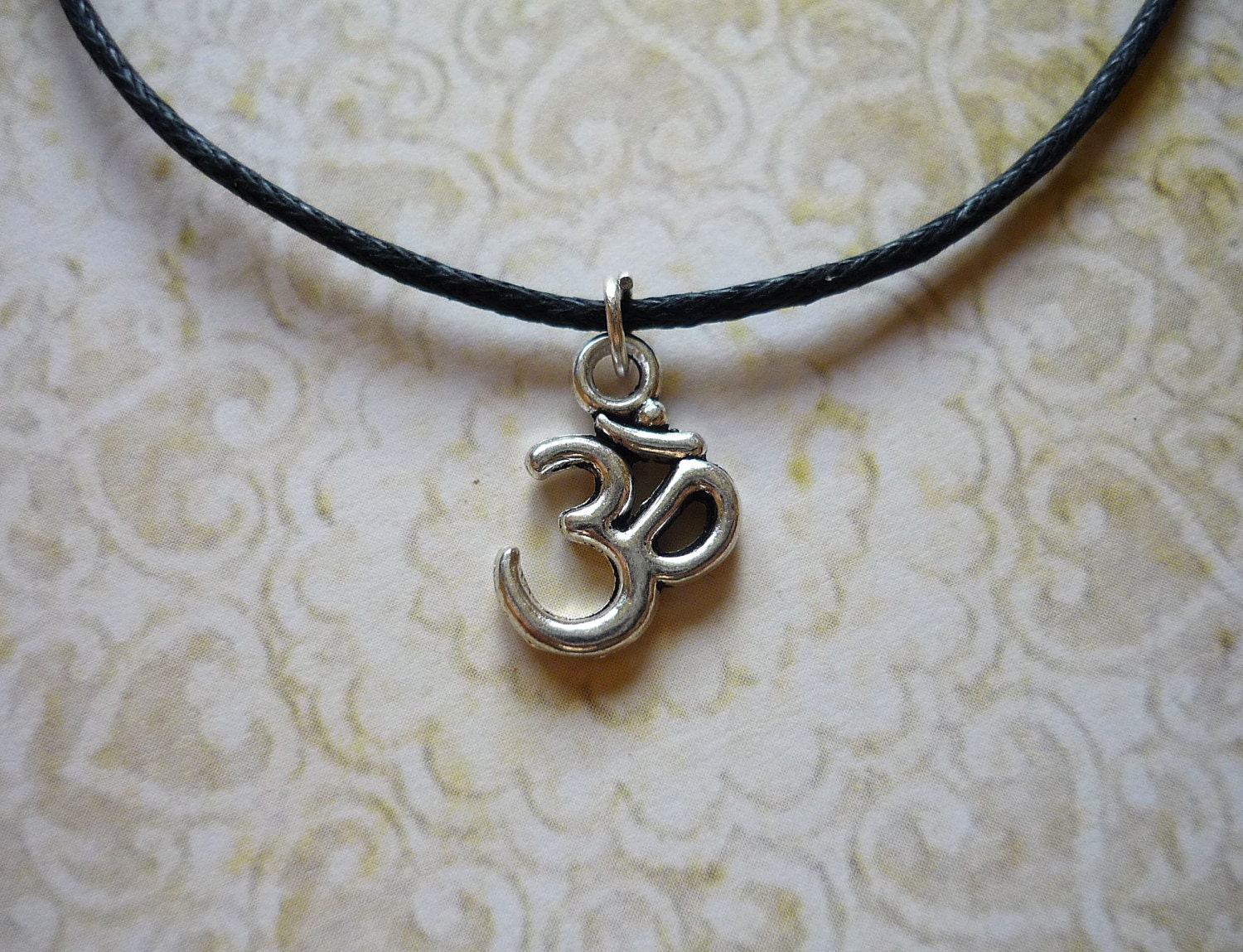 Om Symbol Necklace Spiritual Pendant Hippie Jewelry