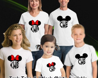 Disney Family Shirts by PinkStarCustomDesign on Etsy