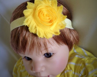 sunshine yellow headband, chevron baby outfit, spring clothes, birthday outfit, baby headband, unique baby gift, simply southern, niece gift