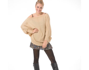 Oversized sweater, Long sleeve oversized sweater, Pullover sweater, Off the shoulder sweater, Plus size sweater,Oversized sweaters for women