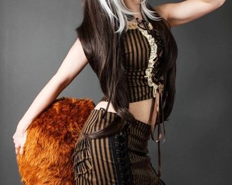 Large Furry Fox Ear and Tail Bundle