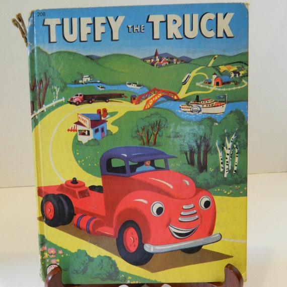 Tuffy The Truck Vintage Childrens Book Jolly Books By 19piglet64