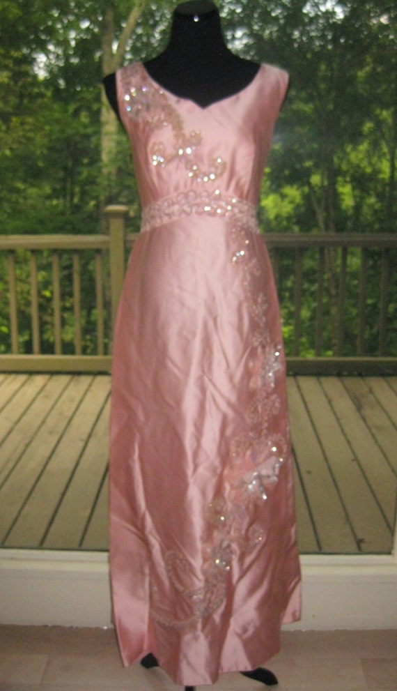 size 16 vintage prom dress...full length picture