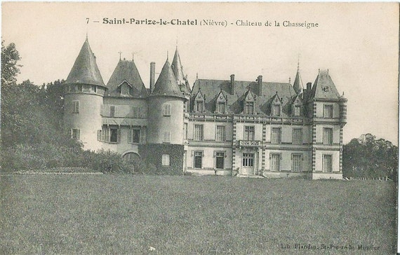Saint Parize le Chatel Chateau de la Chasseigne France