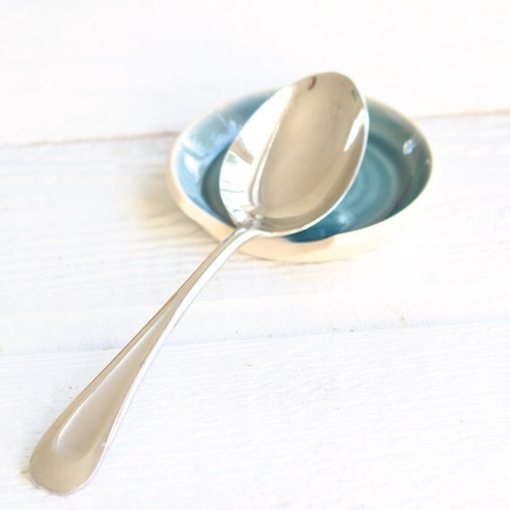 Spoon Rest Ceramic Spoon Rest Ceramic by LafayetteAveCeramics