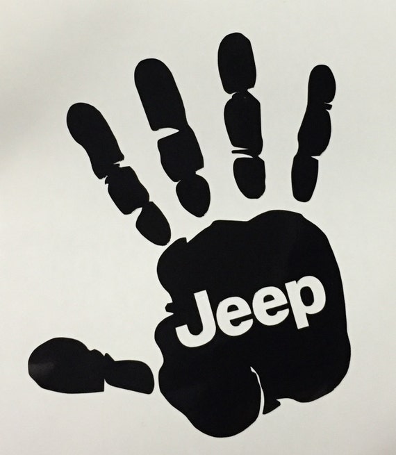 Jeep wave Vinyl Decal