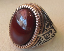 ... bague 925 vintage arabe persane turque bronze cadre bijoux en argent