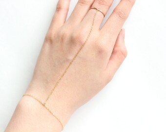 Classic Slave Bracelet with Ring
