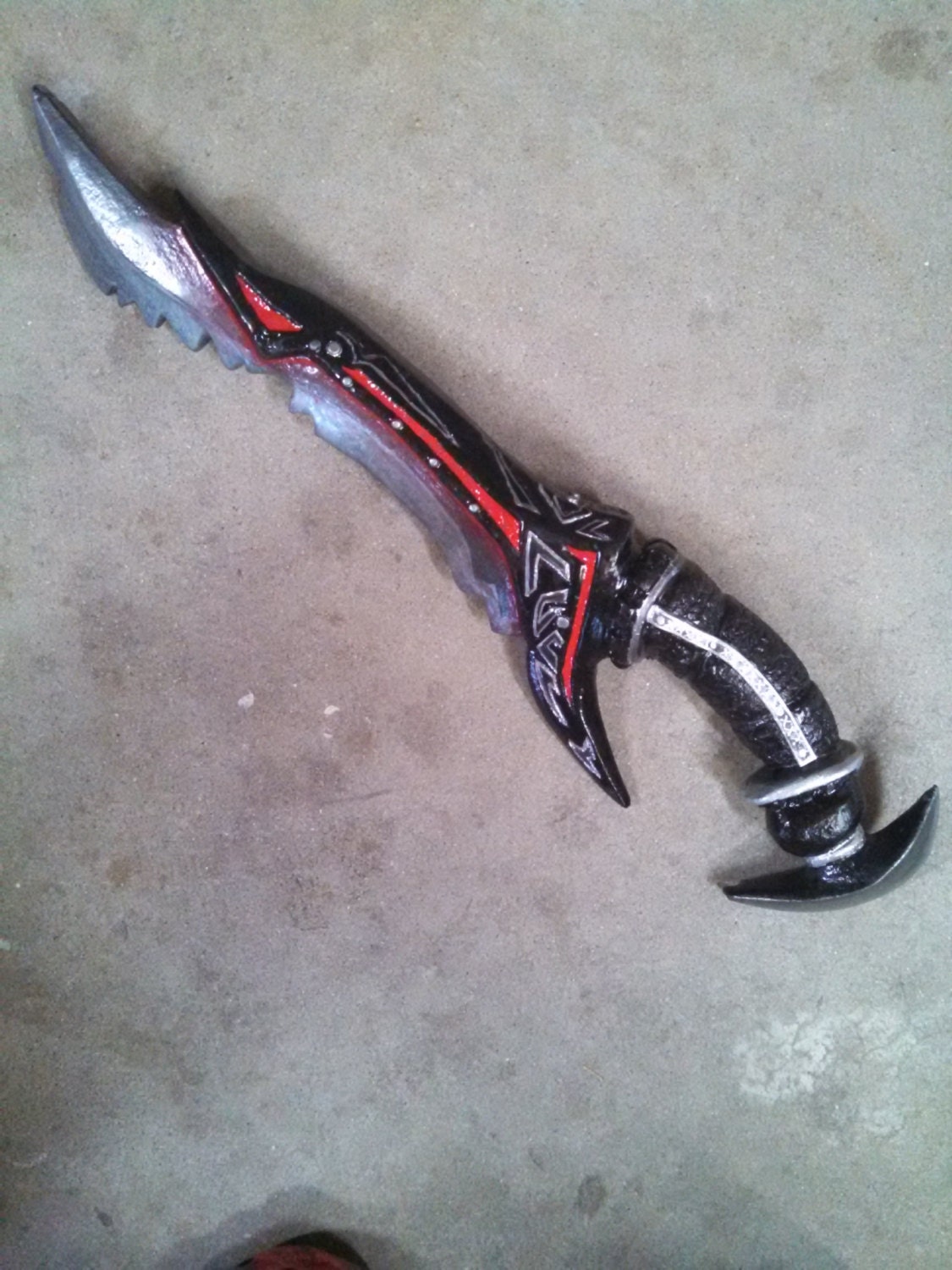 Skyrim: Daedric Dagger by DragonrockArmory on Etsy