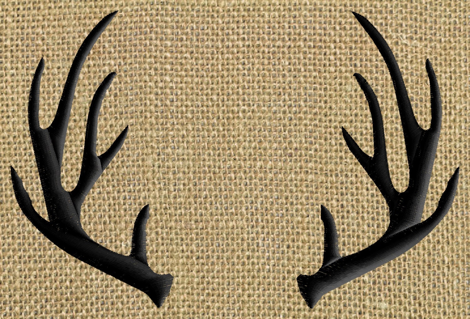 Antlers font frame monogram embroidery design font not Antlers font frame monogram embroidery design font not
