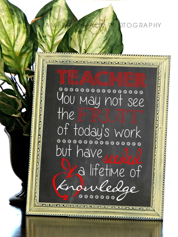 Teacher Appreciation Chalkboard Picture By Amberlymackphoto