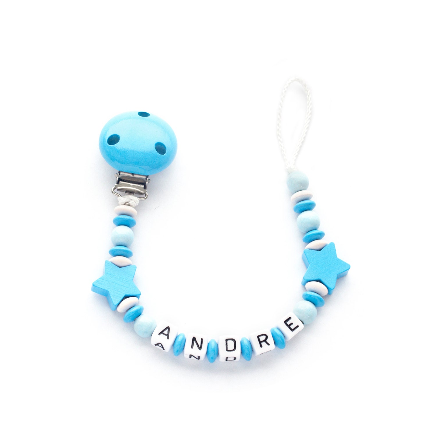 Personalized Pacifier Clip Pacifier Clip Theme Andre baby