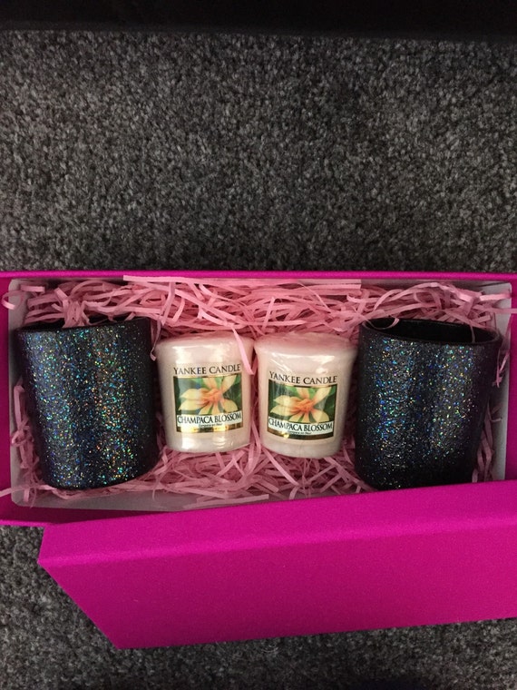 Candle Gift Set by HandcraftedGlitter on Etsy