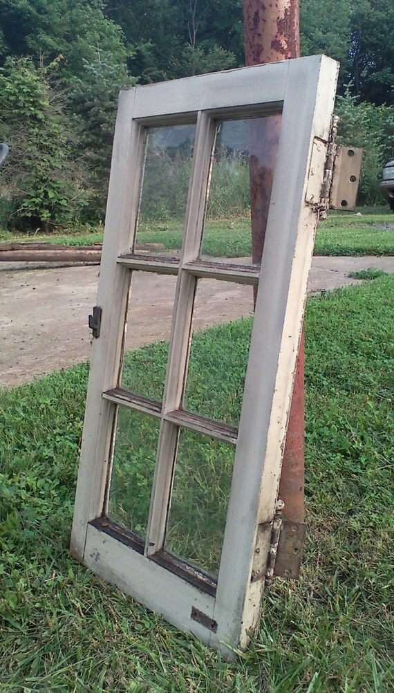 1936 Wood Window Sash