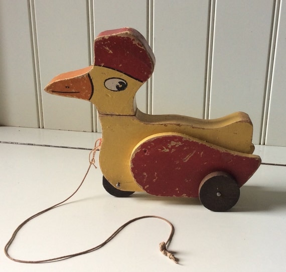 Antique Wooden Pull Toys 83