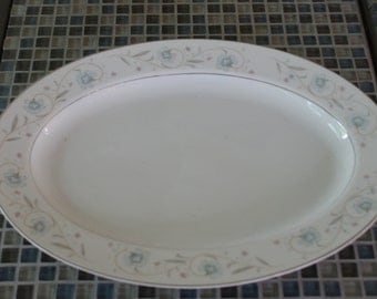 Fine China of Japan, English Garden, 14 inch Oval Platter