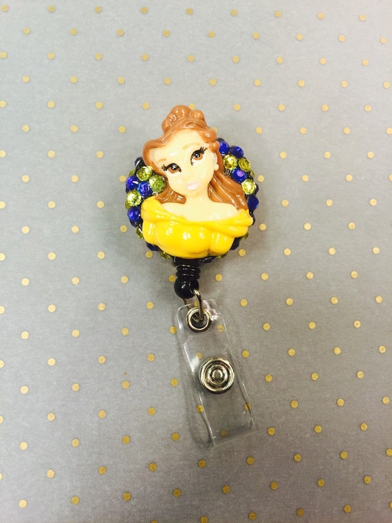 beauty and the beast bell badge reel disney princess by