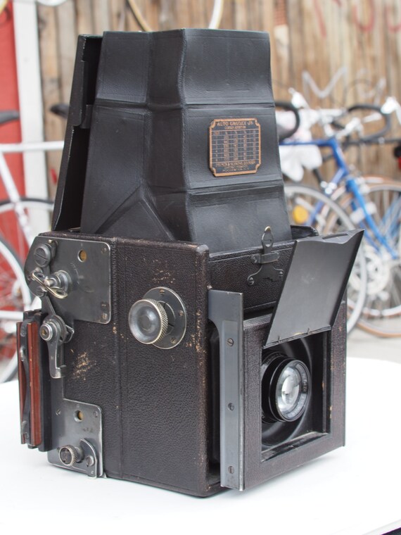 Auto Graflex Jr. single lens reflex camera by JerrysCamera on Etsy