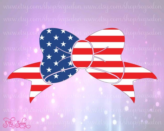 Download American Flag Southern Patriotic Bow Cutting File in by ...