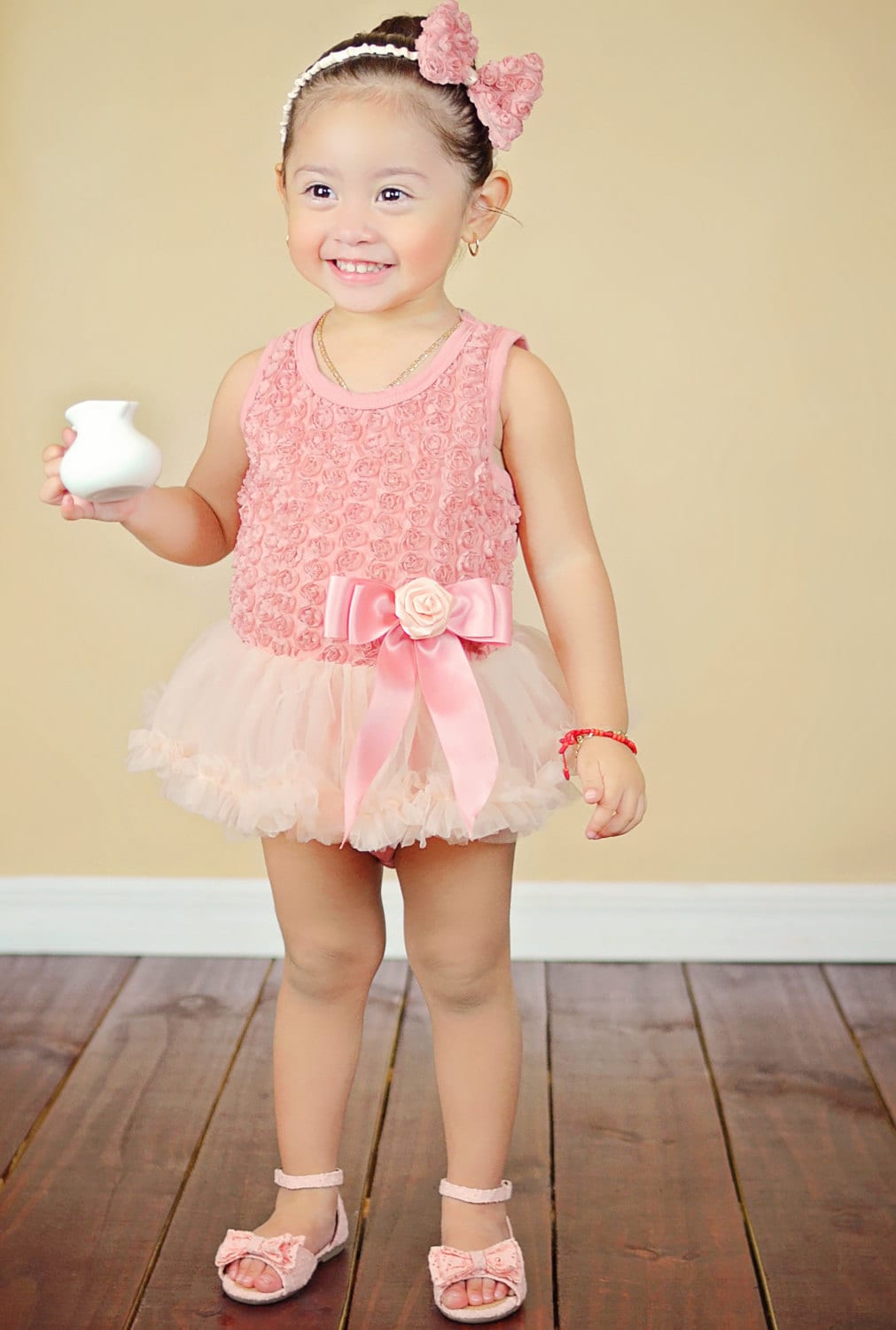 Baby Tutu Dress OutfitTutu Onesie With by TeacupsandMudpies1