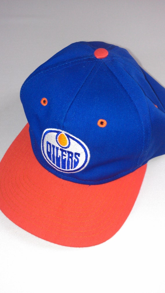 Edmonton Oilers Snapback Hat NHL Hockey Cap Adult Official One