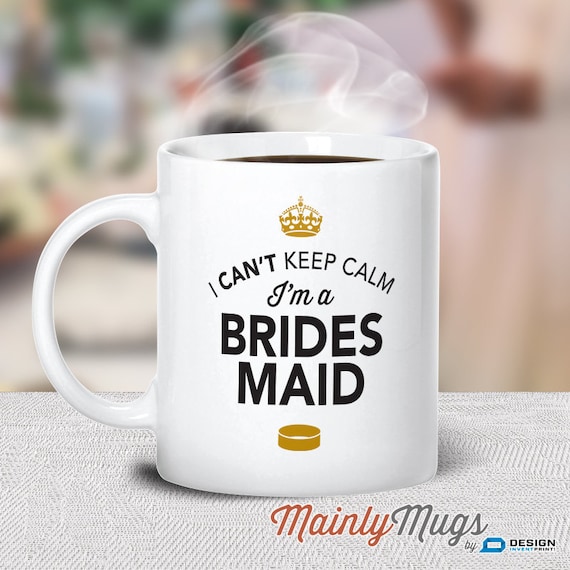 Mug Mug, Wedding   Wedding Gift, Gift, gifts Bridesmaid bridesmaid Funny alternative Bridesmaid