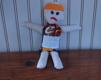 Cleveland Cavs NBA Sports Team Dammit Doll