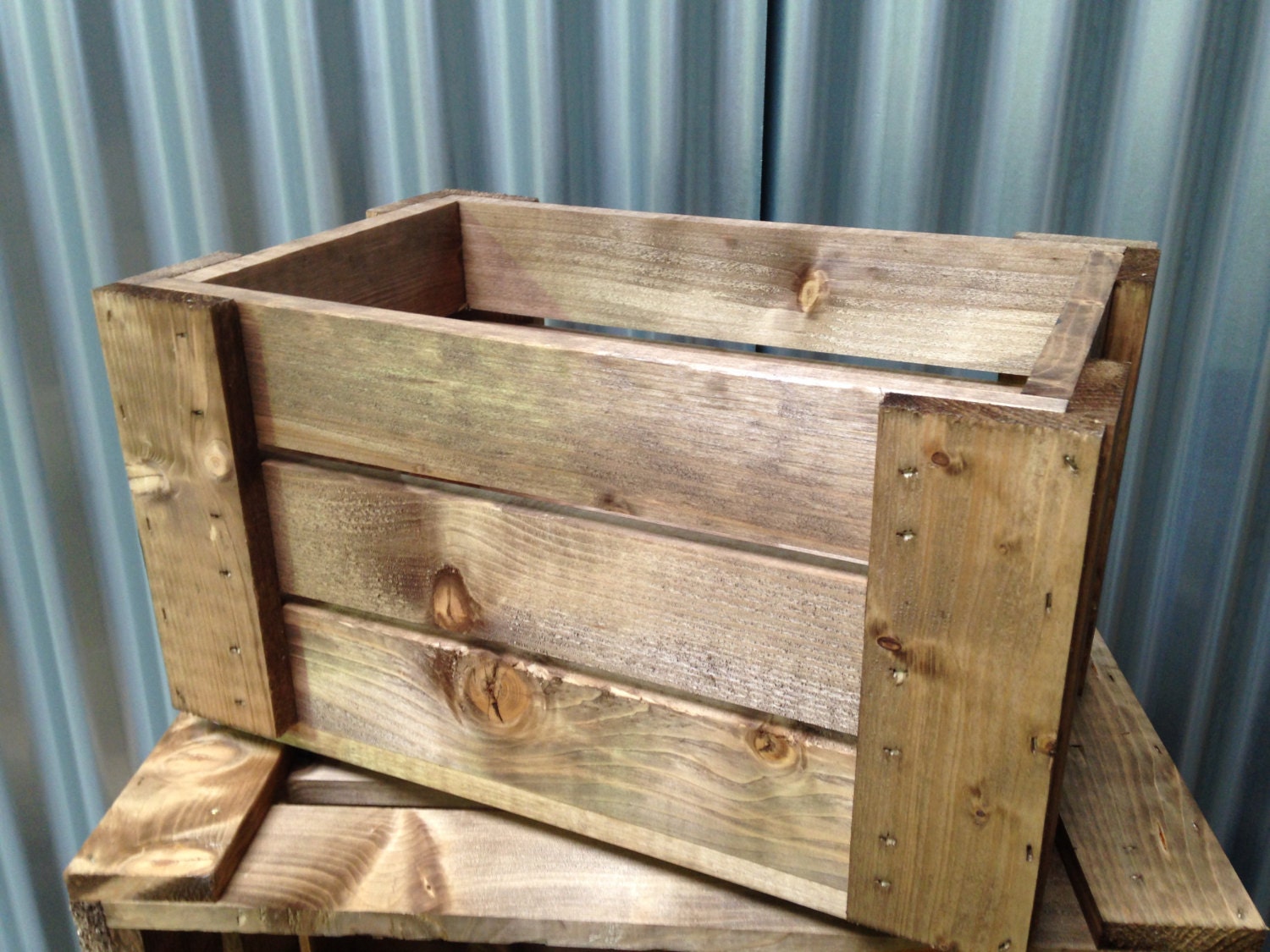 Small Rustic Wooden Crate from our 'Farm Fresh by Crates4YouUK