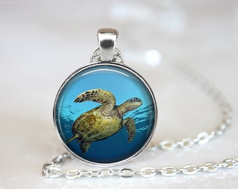 Sea Turtle Necklace, ,Turtle Necklace, Turtle Jewelry, Sea Turtle Pendant