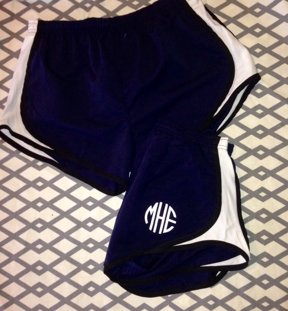 monogram mesh shorts