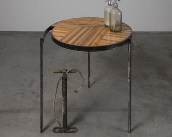 Table Vintage Signed