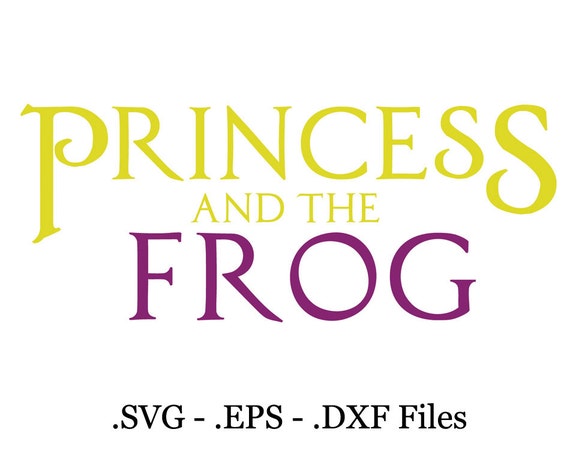 Download Items similar to Princess and the Frog font Vector ...
